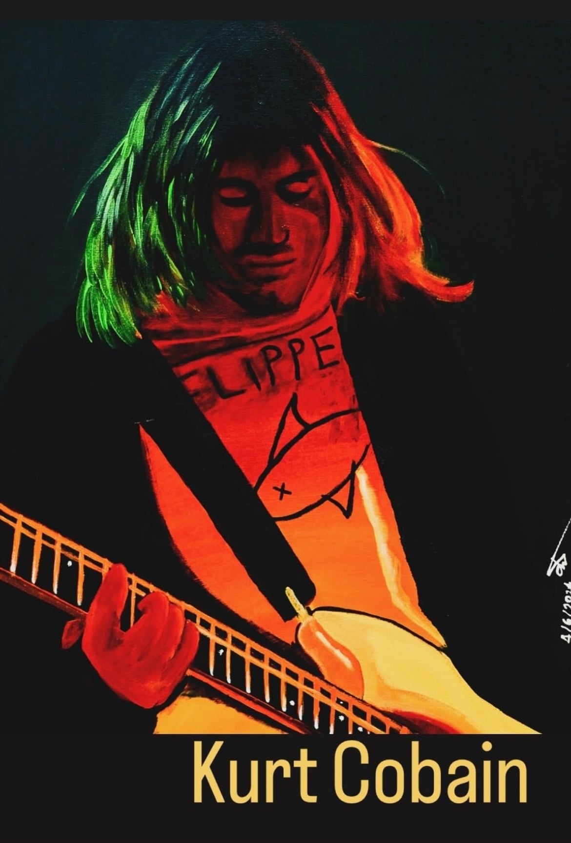 Kurt Cobain - Portrait