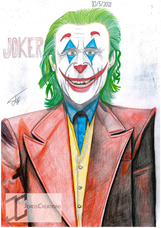 Joaquin Phoenix’s Joker - Drawing