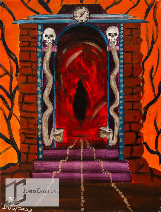 Hell's Entry - Painting