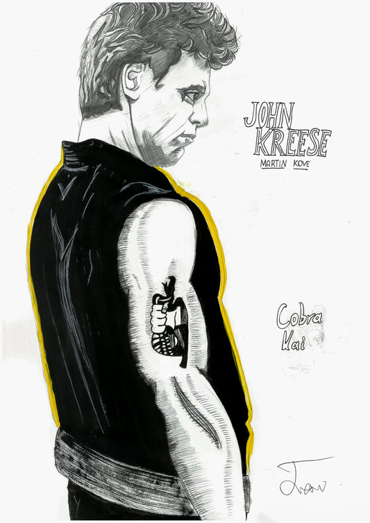 John Kreese Drawing