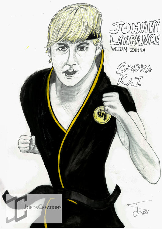 Johnny Lawrence Drawing