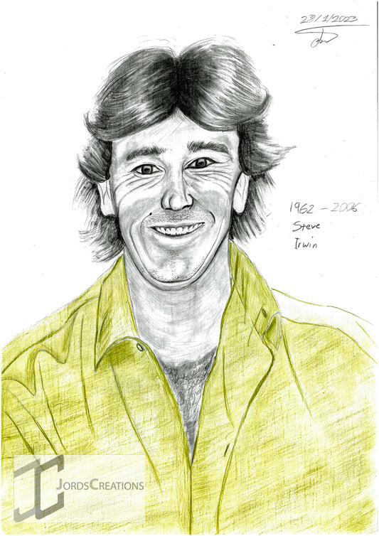 Steve Irwin - Drawing