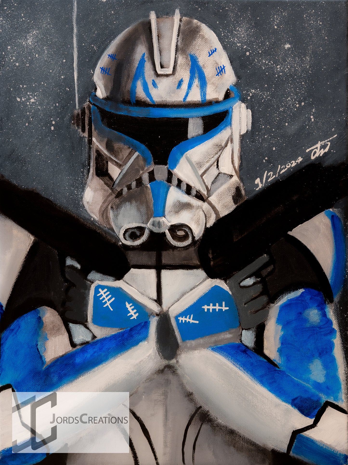 Captain Rex - Star Wars Art