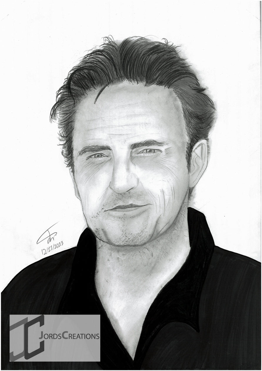 Matthew Perry - Chandler Bing - Drawing