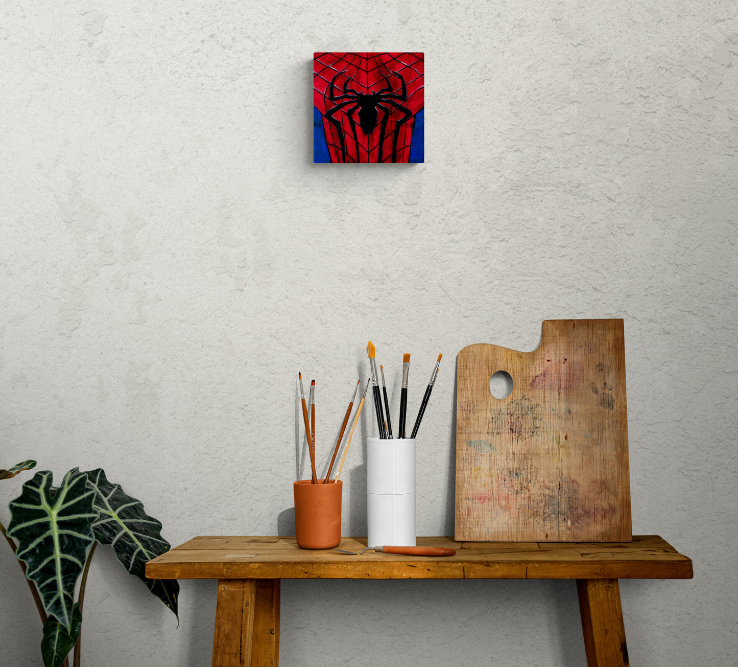 Andrew Garfield’s Spidey Symbol - Painting