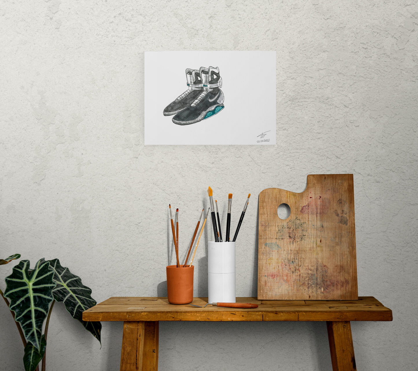 Nike BTTF Power Lace - Drawing