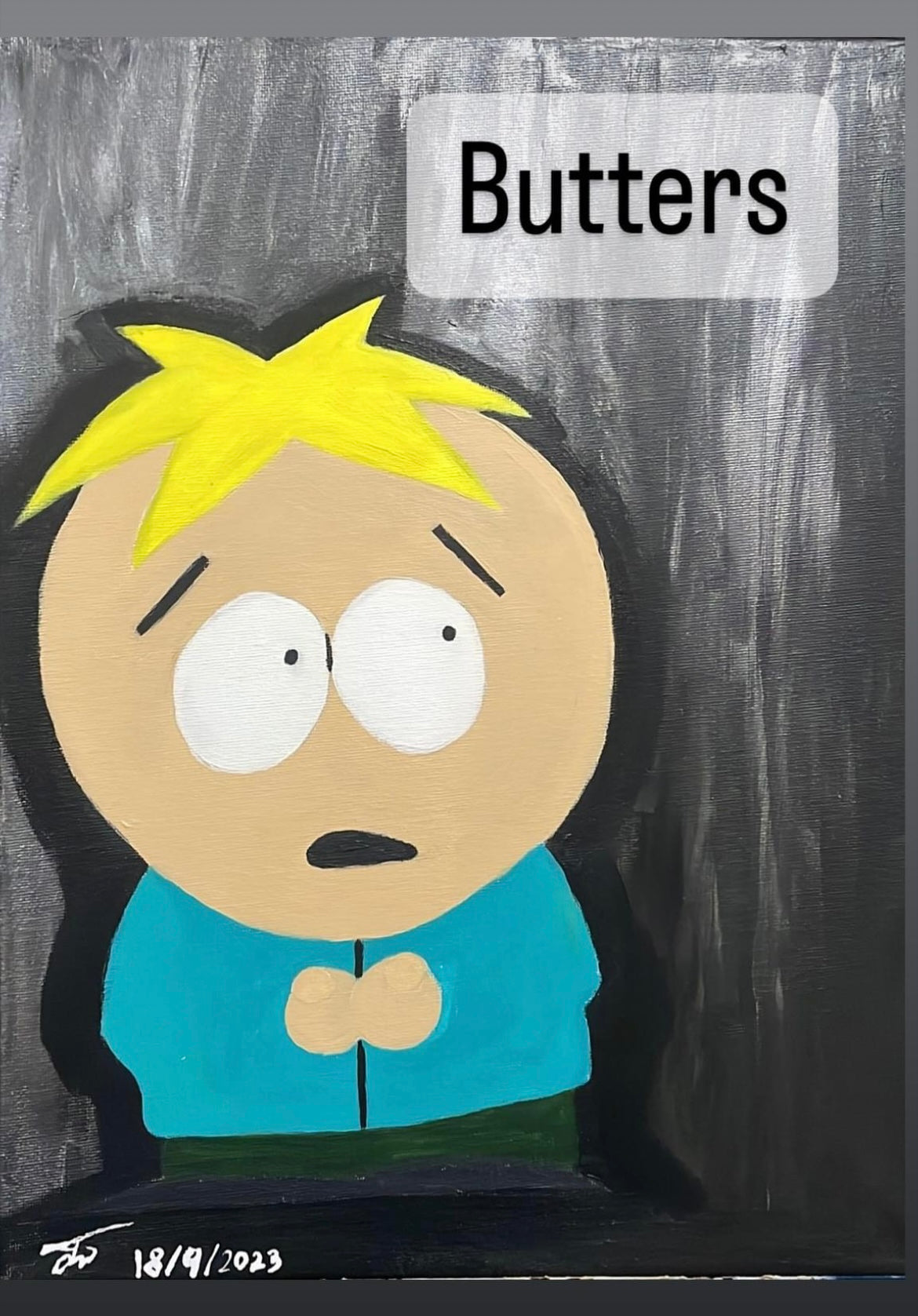 Leopold Butters Stotch Painting