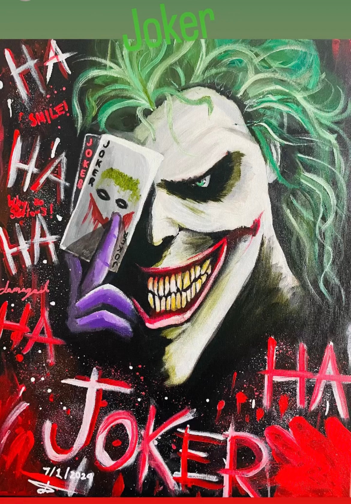 JOKER - Painting