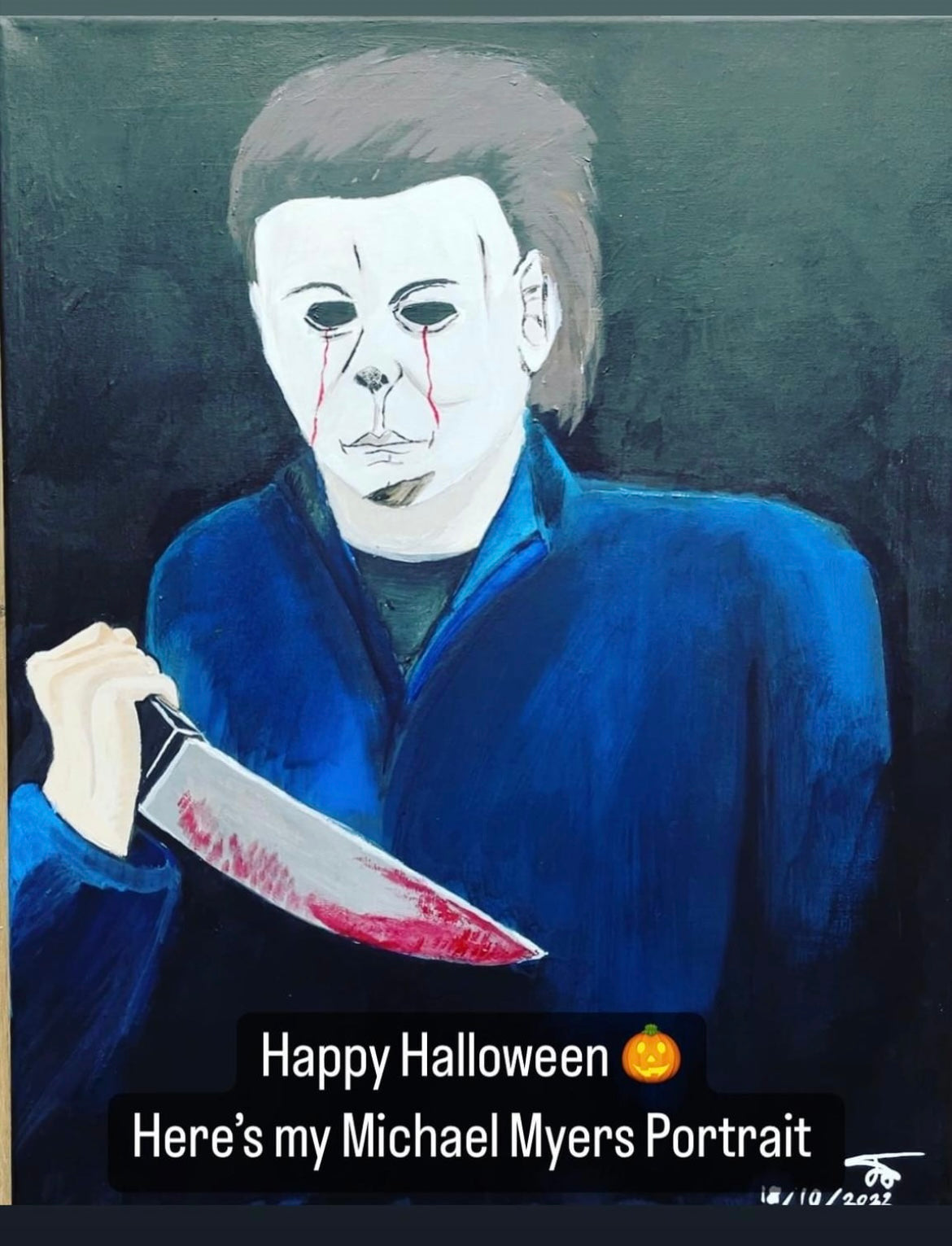 Michael Myers Painting