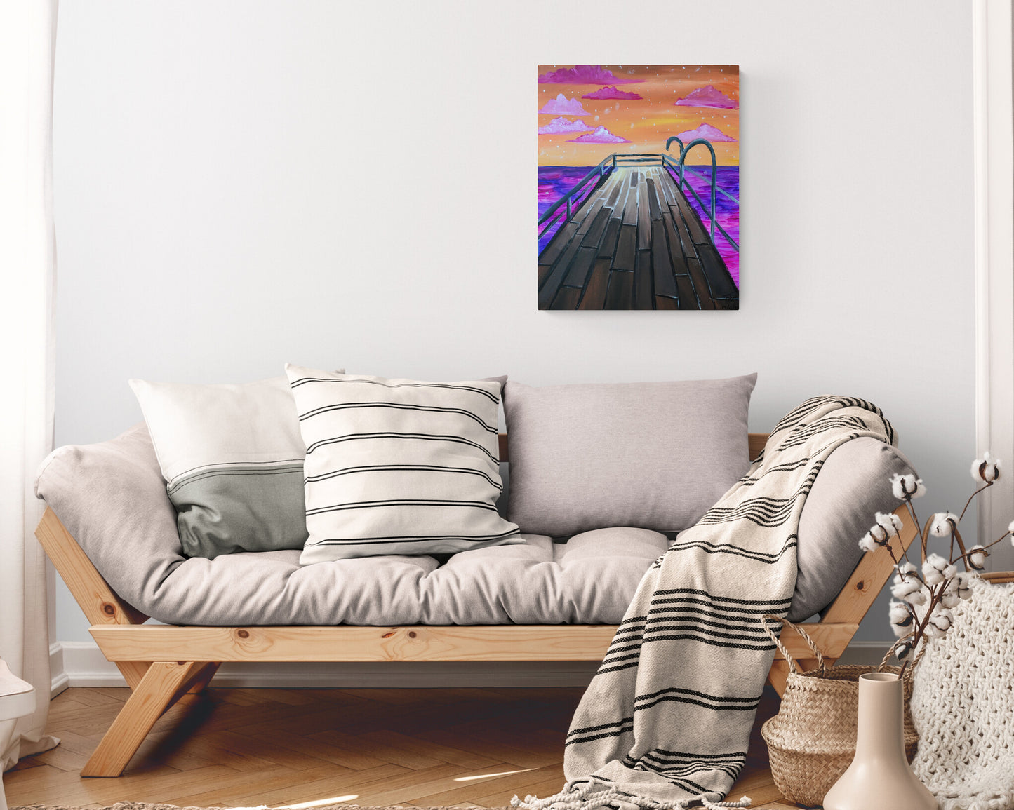 Sunset Pier - Original Piece